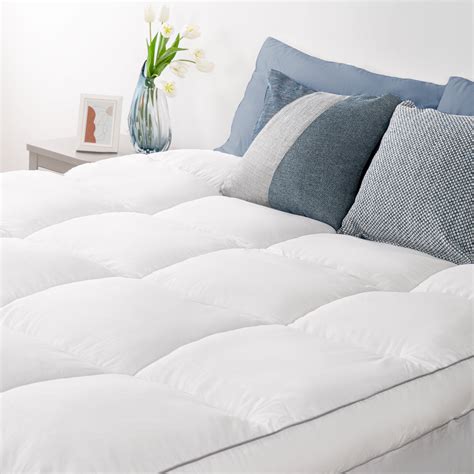 Ang Qi Twin Size Mattress Topper Pillow Top Mattress Pad, Hotel Quality ...