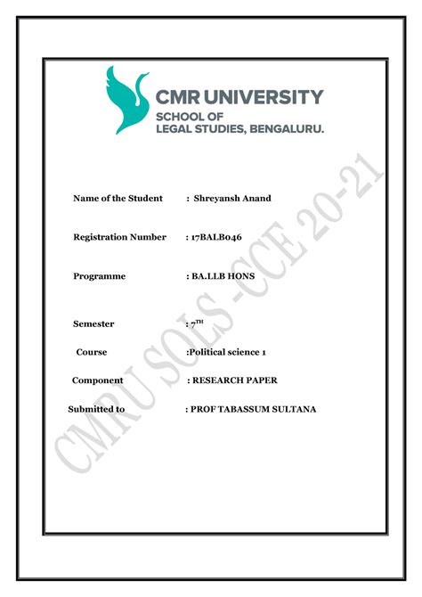 pol Sc-1 The Rights of Women in Islam and Some Misconceptions: An ...