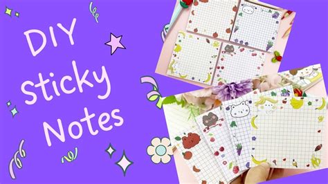 Homemade Sticky Notes 的图像结果