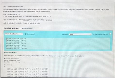 Ackermann Function 的图像结果