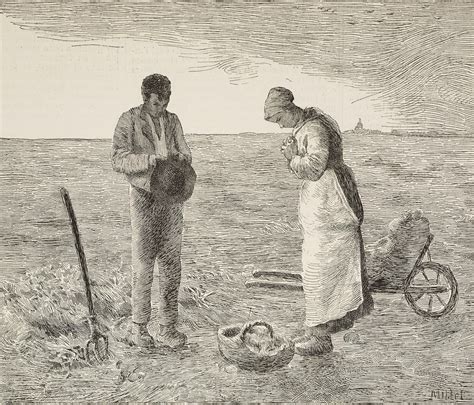 Jean Francois Millet The Angelus The Angelus By Jean Francois Millet