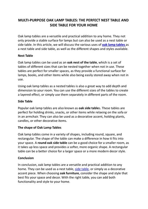 Image result for Oak Multi-Purpose Table