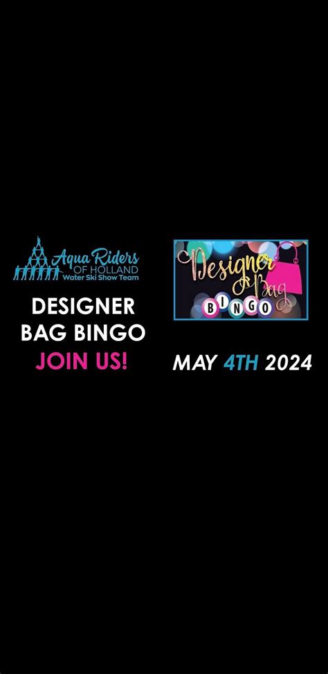 Designer Bag Bingo!, Brimfield Winery, 4 May 2024 | AllEvents.in