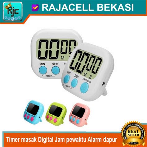 Jual Timer masak Digital Jam pewaktu Alarm dapur Cooking Stopwatch ...