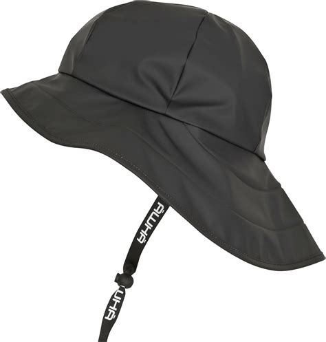 AWHA Souwester, Rain Hat Black/Unisex - Waterproof Cap with Wide Brim ...