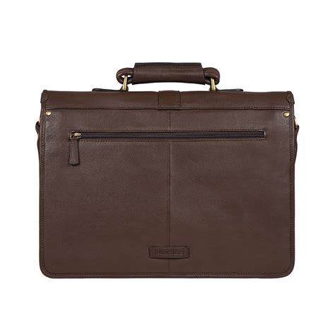 Buy Brown Castello Briefcase Online - Hidesign