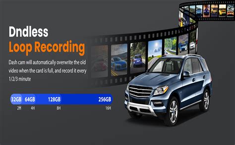 PremiumAV 4K Dual Dash Camera with 3" IPS Display, WiFi & GPS, 170 ...