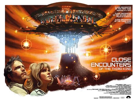 Close Encounters Of The Third Kind | Poster By Mark Levy Art