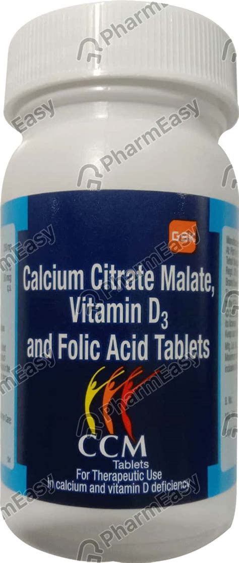 CCM Tablet: Uses, Side-effects, Price, Dosage & More Info - PharmEasy