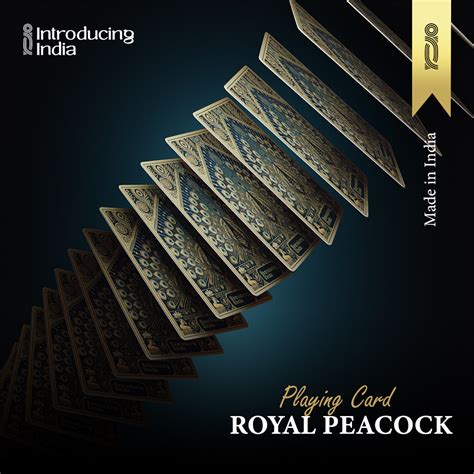 Royal Peacock Playing Cards – Introducing India
