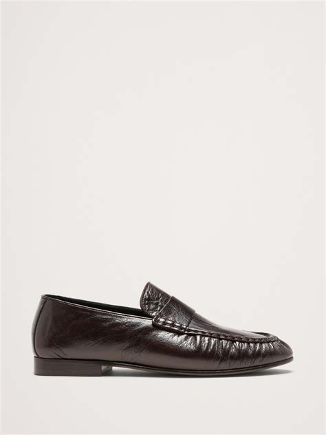 Leather Moccasin Loafer | Banana Republic