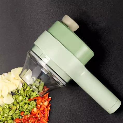 Buy SHC MART 4-in-1 Vegetable Cutter Electric Vegetable Cutter Multi ...