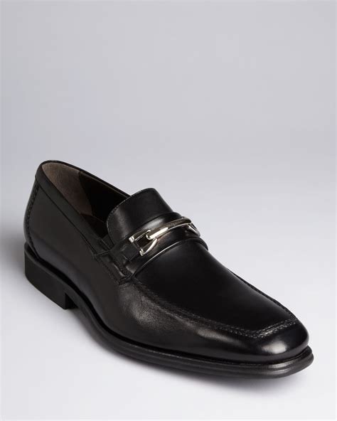 Bruno Magli Renegade Slipon Dress Loafers in Black for Men - Lyst