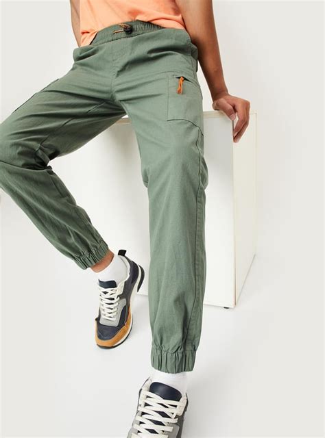 Buy Boys Solid Cargo Joggers Online at just Rs. 899.0 - 1000013301432 ...