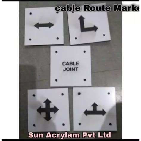 Electrical Control Panel Name Plate - Sun Acrylam Private Limited