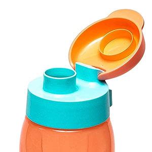 Tupperware Plastic Water Bottle, 750ml, Set of 2, Blue And Pink ...