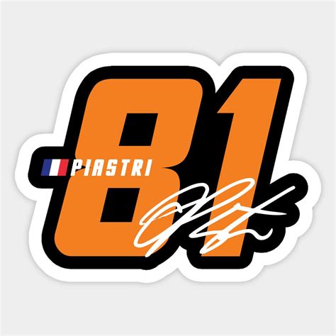 Oscar Piastri 81 Signature Number by petrolhead in 2024 | Racing ...