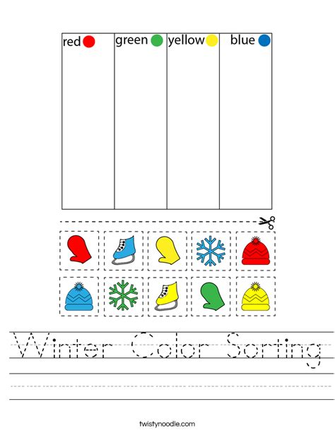 Image result for Sorting by Color Printables