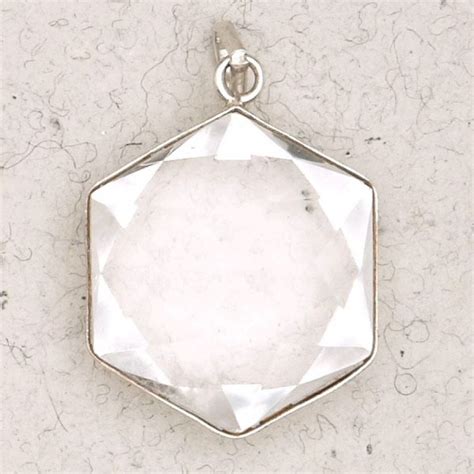 Crystal Talisman / Crystal Pendant / Star of David Crystal