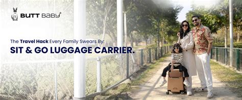 10 Reasons Families Need a Sit & Go Luggage Carrier for Airport Travel ...