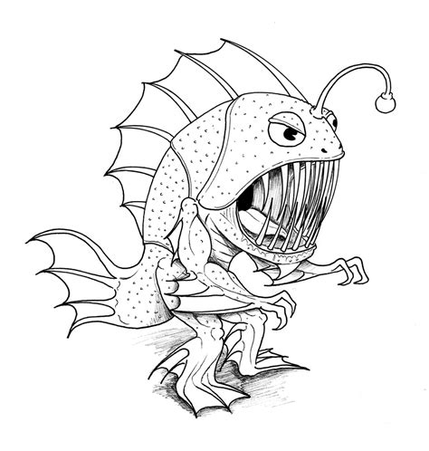 Monster Coloring pages - 100 Printable Colorings pages