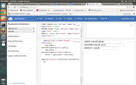 jQuery Sum 2 Input Values 的图像结果