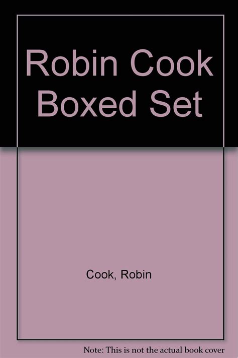 Robin Cook Boxed Set : Cook, Robin: Amazon.in: Books