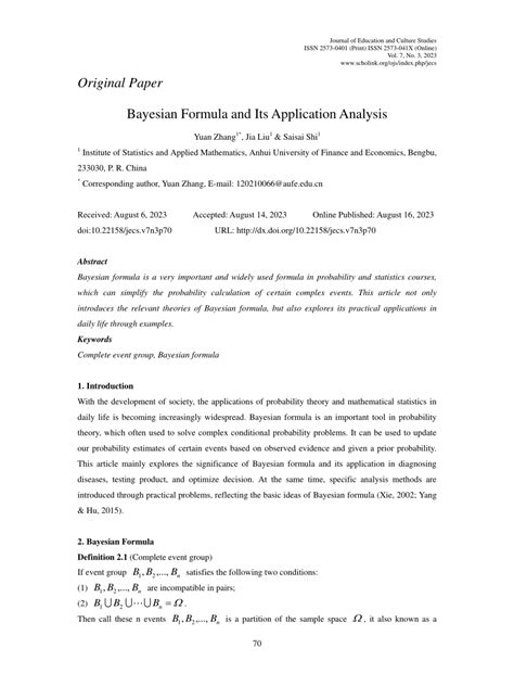 Image result for Bayesian Formula