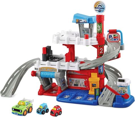 Amazon.com: VTech Go! Go! Smart Wheels Fast and Friendly Garage : Toys ...