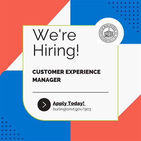 We are hiring! Start the new year with a new job! | Patrick Leahy Burlington International Airport