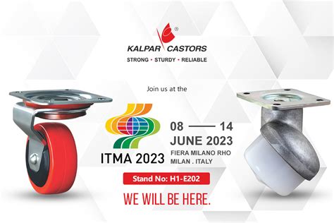 ITMA 2023 ఇటలీ | కల్పర్ కాస్టర్స్