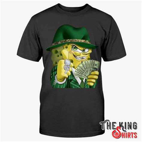 Spongebob Gangster T Shirt For Unisex - TheKingShirts