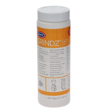 URNEX GRINDZ - Coffee Grinder Cleaning Tablets - 430g - ESPRESSO ...