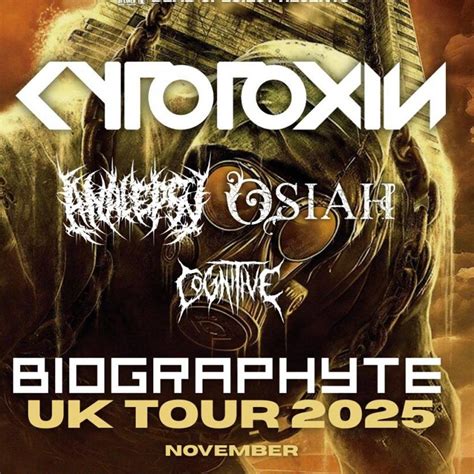 Cytotoxin, Analepsy, Osiah & Cognitive - The Bread Shed, The Bread Shed ...