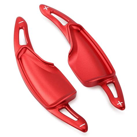 Aluminum Steering Wheel Paddle Shifter Extensions Covers Fit for C7 ...