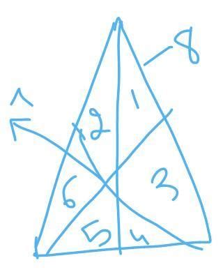 how many triangles are there in picture? - Brainly.in