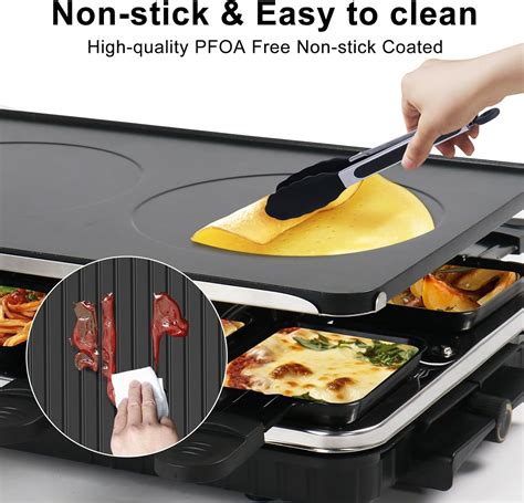 TONZE Raclette Table Grill, Electric Grill Korean BBQ India | Ubuy