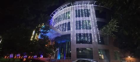 Illumination of ANTRIX building on 15 August 2022 | Antrix