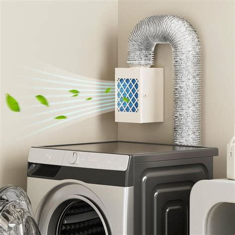 HG Power Metal Indoor Dryer Vent Kit with Safety Flap & Lint Trap