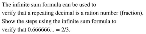 Infinite Sum Formula 的图像结果