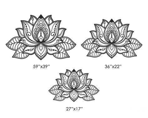 3D Lotus Flower Wooden Wall Art - Graham Decors – Graham Decors