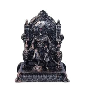 Buy Chhatrapati Shivaji Maharaj Idol | Shivaji Maharaj Statue for Car ...
