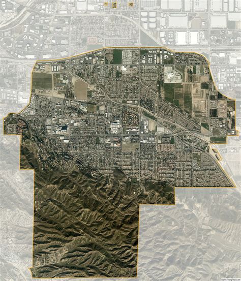 Map of Loma Linda city, California - Thong Thai Real
