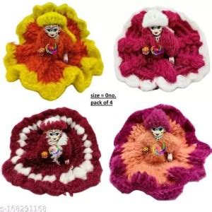 ARINJAY LadduGopal Dress of Winter Combo Size 0 Woolen Dress [RANDOM ...