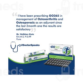 Go 365 Nutra Nutraceutical Tablets Box Of 30 - Uses, Side Effects ...