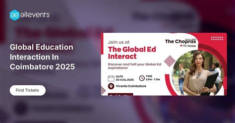 Global Education Interaction In Coimbatore 2025, Taj vivanta,coimbatore ...