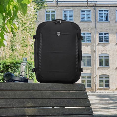 Victorinox, Crosslight Boarding Bag, 37 litres, Black, With 15.6 Inch