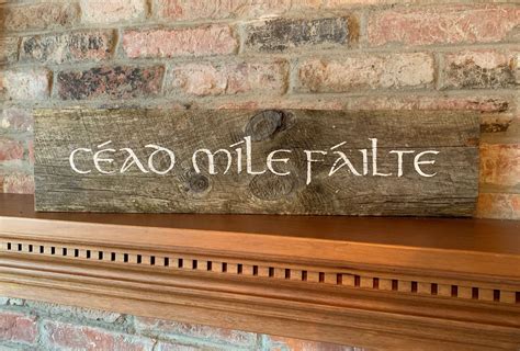 Céad Míle Fáilte Barn Board – 139 handcrafted