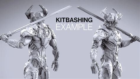 CYBER MUSCLES 3D Kitbash - FlippedNormals