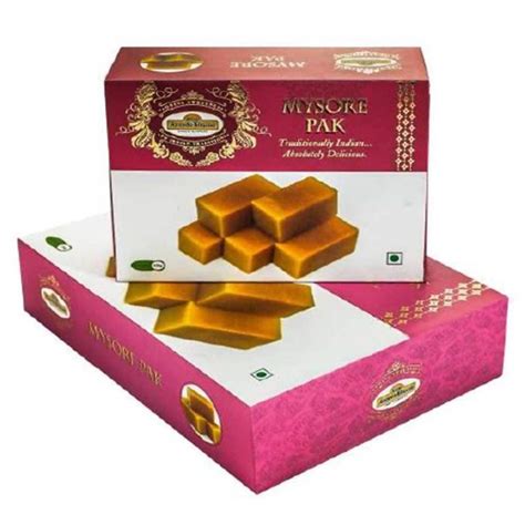 Adyar Ananda Bhavan Mysore Pak Sweets - 250 GM | Authentic Indian Sweet ...